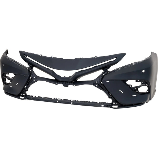 2021-2024 TOYOTA CAMRY ; Front Bumper Cover ; Hybrid; XSE; w/F Cam; w/Park Sensor; -- Manufacturer Part #: 521190X955 / Partslink #: TO1000472